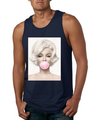 Marilyn Monroe Gun Men Tank Top