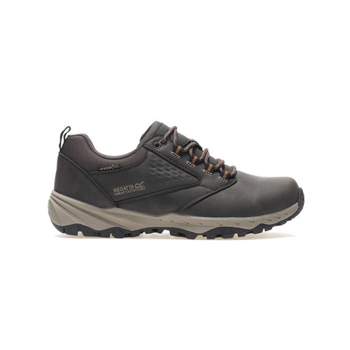 Regatta Men's Amble Low Waterproof Walking Shoes - Peat/Tan - Picture 6 of 9