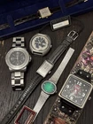 Lot/Bundle of Vintage Rare watches Hamilton, Tissot, Tissot Navigator, Seiko, EH