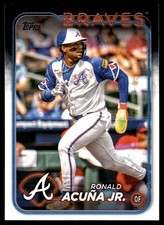 Ronald Acuna Jr. 2024 Topps #1 Braves MLB READ FREE SHIPPING AutographDen