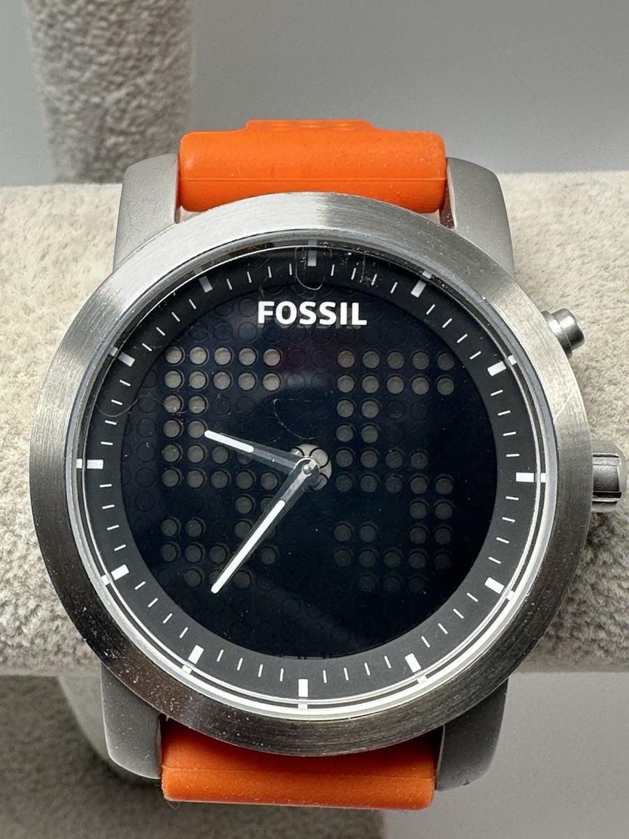 Fossil BG-2218 Mens Big Tic Watch New Battery 44MM 8
