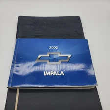 2002 Chevrolet Impala Factory Original Glovebox Owners Manual Book Portfolio