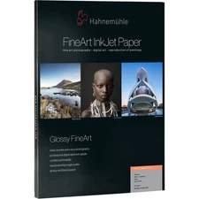 Hahnemuhle 300gsm FineArt Baryta Satin Photo Paper, 11x17", 0.37mm Thickness, 25