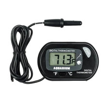 -50 - 70 Digital Aquarium Fish Tank Thermometer with Suction Cup Temperature S
