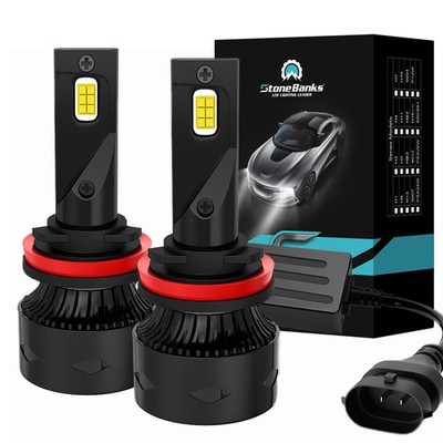 H11 3570 CSP LED Headlight Bulb White Low Beam Kit 28000LM Super Bright White