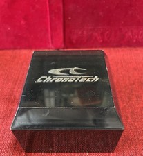 🔴 CHRONOTECH box scatola orologio cofanetto custodia nera vintage