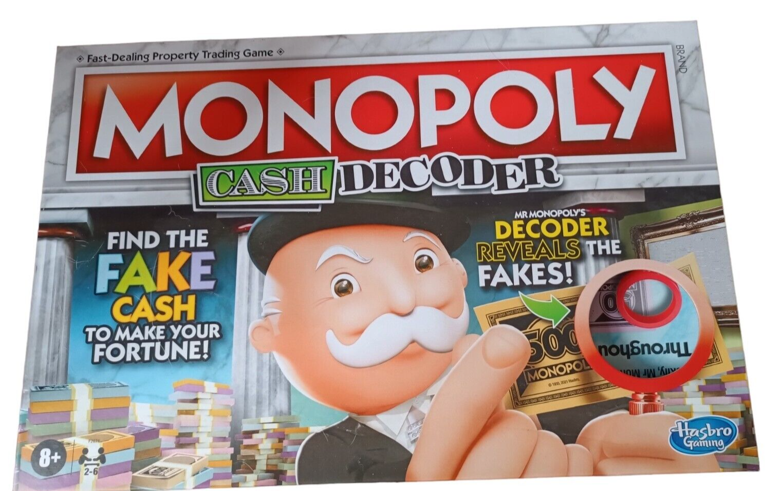Monopoly Cash Decoder Board Game by Hasbro 2021 Complete in VGC