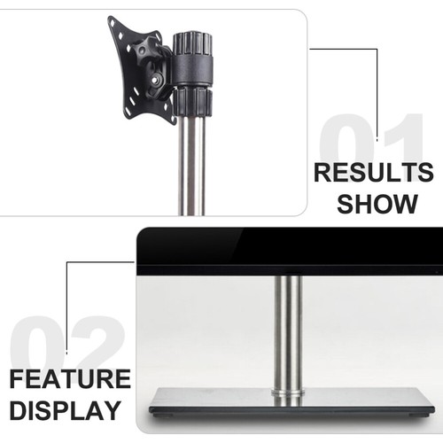 Single Monitor Arm Adjustable Monitor Stand Monitor Desk Mount - Photo 3/12