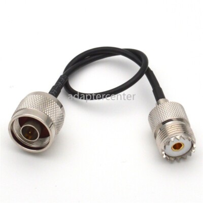 15cm   N male to UHF Female  Antenna WiFi Pigtail RG174 Cable