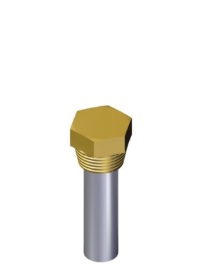 Fits For Cummins NT855 K19 K38 K50 Zinc Electrode Plug 68241 Zinc Rod