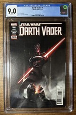 Marvel DARTH VADER (2017) #6 CGC 9.0 Key 1st GRAND INQUISITOR App STAR WARS