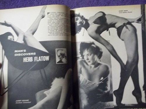 Man's Magazine April 1960-CHARLES DEGAULLE COVER-LEON URIS - Picture 5 of 10