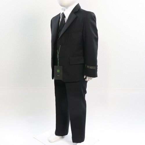 giovanni Testi 5pc Black Kids Suit - Picture 2 of 5