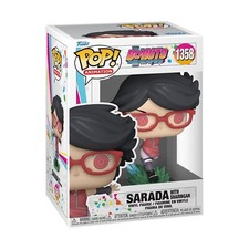 Figura Vinilo Funko Boruto POP Sarada Con Sharingan NUEVO EN STOCK