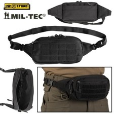 MARSUPIO TATTICO INCURSORE MILTEC MIL-TEC FANNY PACK MOLLE ASSAULT SOFTAIR NERO