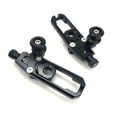 Piezas deslizantes carretes ajustadores de cadena para Yamaha MT-15 XSR-155 2019-2022 R15-V3 NEGRO