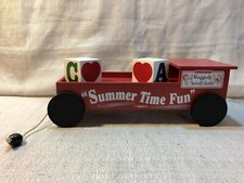 Raggedy Ann  Andy Wagon Summer Time Fun Figurine Display 677868
