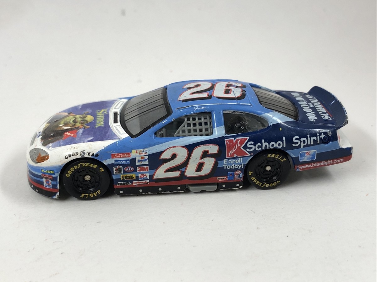 2002 RACING CHAMPIONS JIMMY SPENCER 26 SHREK KMART SCHOOL