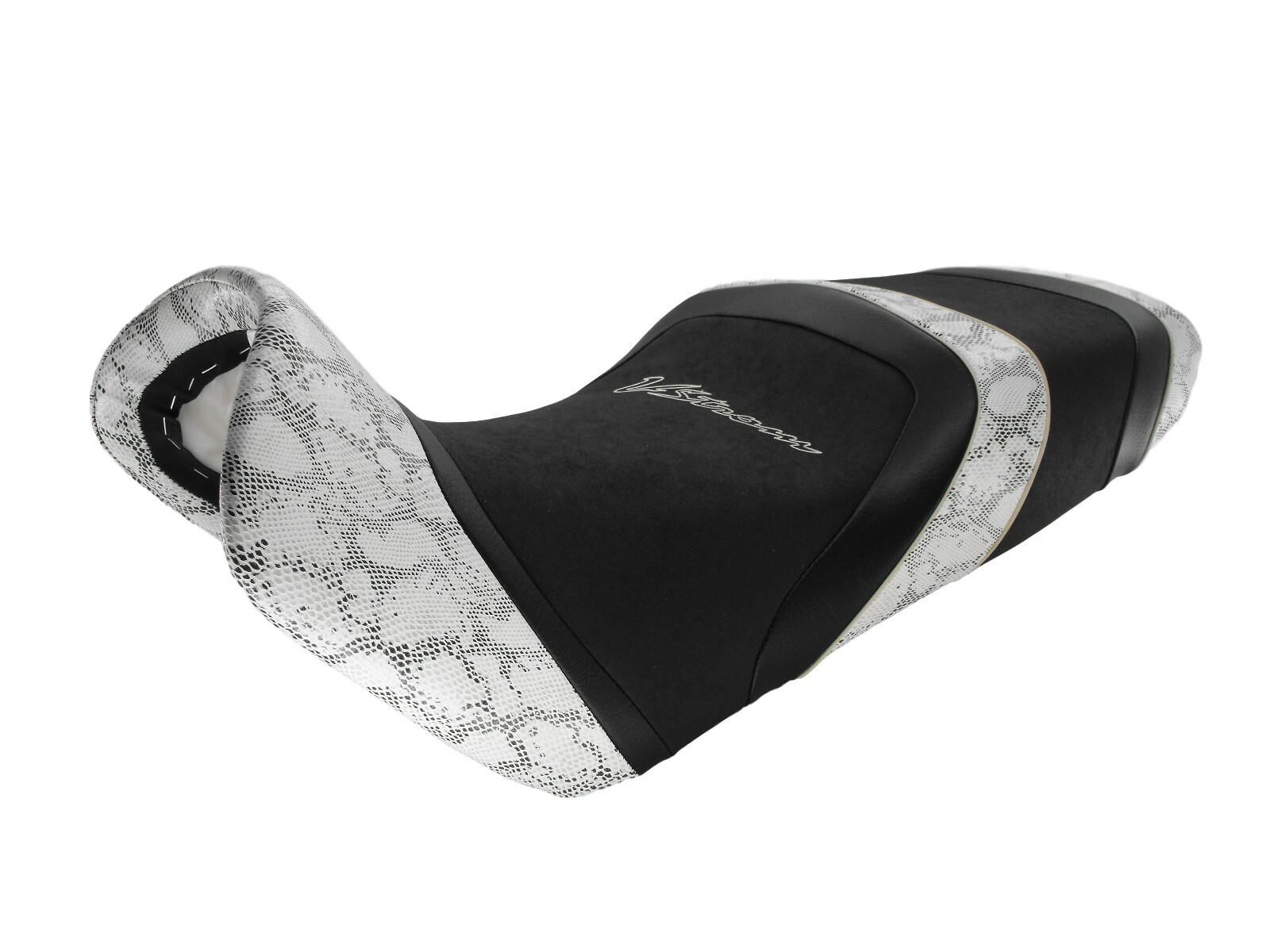Rénovez votre selle déchirée de Suzuki Vstrom 650 1000 avec la housse noire Top Sellerie