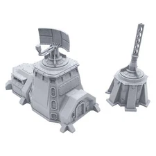 Armored Barracks Set by Terrain4Print, 3D Printed Tabletop RPG Scenery Wargame