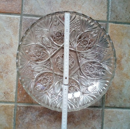 Glasschale Gebäckschale Obstschale