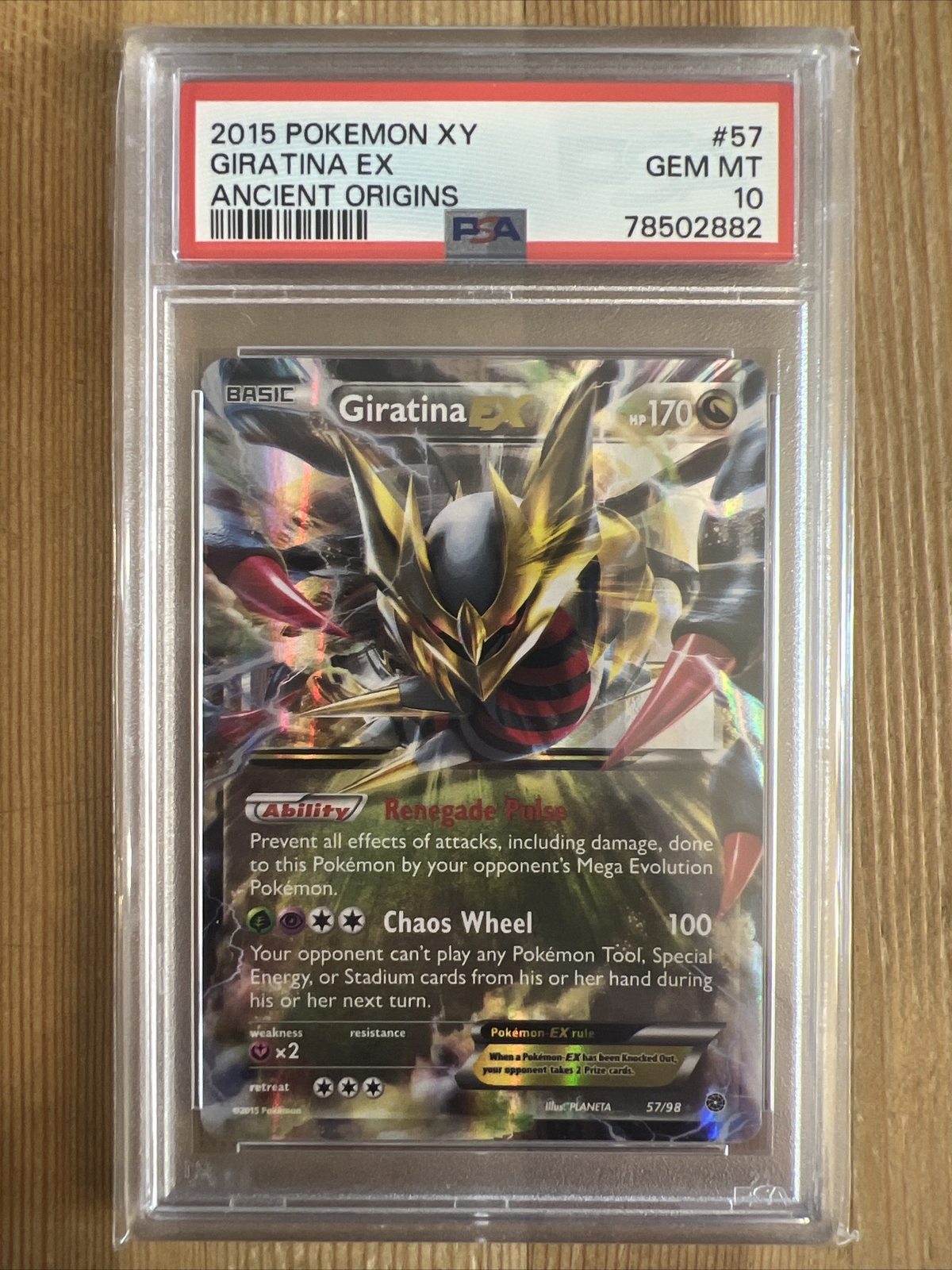 Giratina EX (57/98) [XY: Ancient Origins]