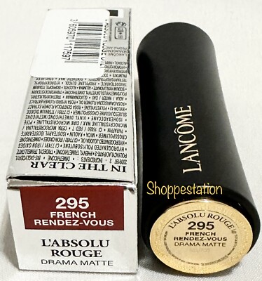 Lancome L'Absolu Rouge Drama Matte Lipstick Shade 295 FRENCH