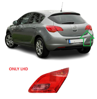 NEU Für Opel Vauxhall Astra J 10-12 Heckleuchte Innen Rechts O/S LHD Nur