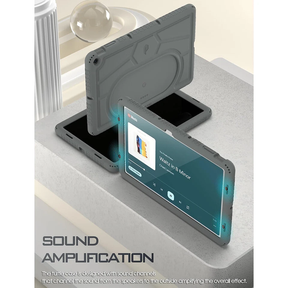 For Google Pixel Tablet Case Poetic Kids Friendly Drop Protection Cover Hazel - Image 4 of 4