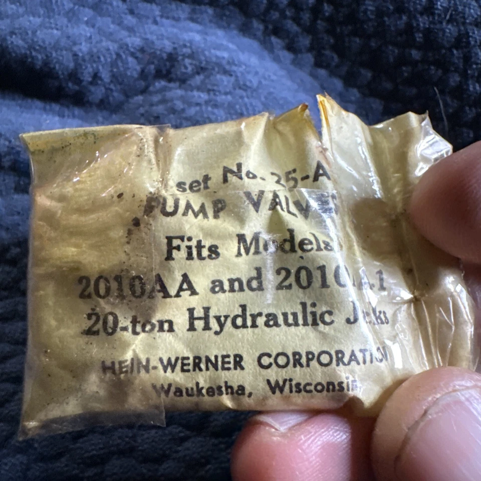 Ремонт гидравлического домкрата Hein-Werner No 25-A 📦 - Изображение 4 из 4