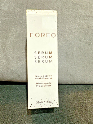 FOREO Serum Micro-Capsule Youth Preserve 1 Fl Oz 30 ml NIB Exp 12/22 Sealed