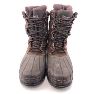 Rocky Jasper Trac Winter Boots Mens Size 11 Brown Leather  display picture 3
