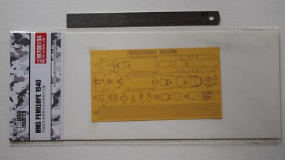 Hunter 1/700 HMS Penelope 1940 deck masking sheet for FLYHAWK 1109 - M700155