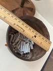 Vintage Rustic Smoking Pipe Holder w/ Tobacco Jar From Palm Beach Estate Home + — photo 8