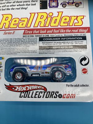 Hot Wheels Real Riders Baja Bruiser Series 8 New with Plastic Case