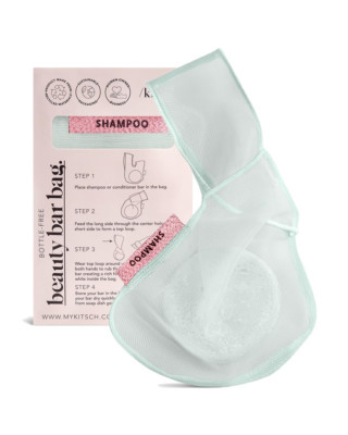Bar Soap Saver Bag - Soap Dish and Soap Holder for Shampoo Bar, Conditioner & Bo