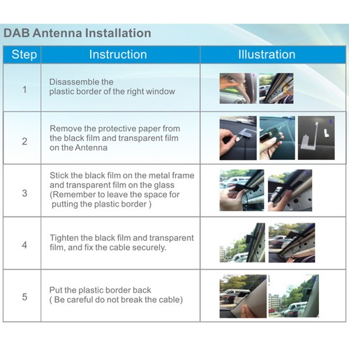 Sintonizador de radio de coche caja receptora para coche universal Android DAB hisopo + antena - Imagen 9 de 17