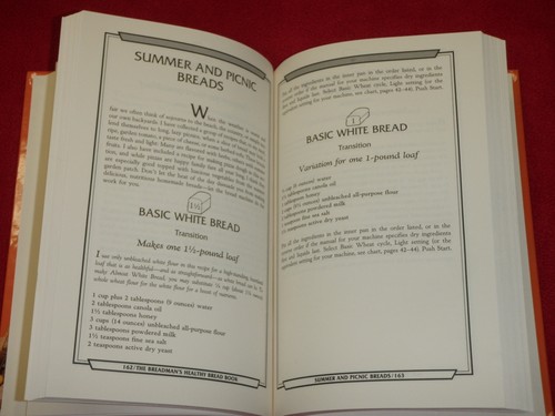 The Breadman's Healthy Bread Book By George Burnett Hardback - Picture 3 of 4