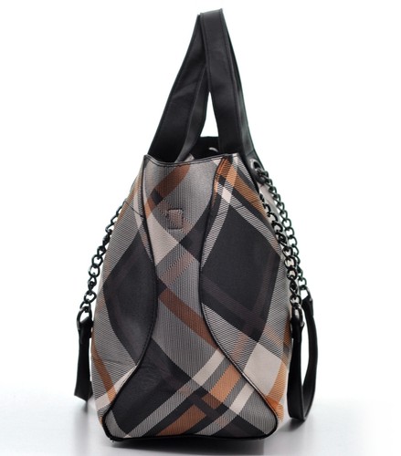 BORSA DONNA ELEGANTE CAPIENTE SACCO HOBO CATENA SPALLA MANO TRACOLLA PELLE - Foto 30 di 34