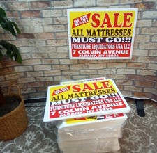 10 Custom FULL COLOR 18" x 24 Double Sided Yard Sign w/ H-stakes