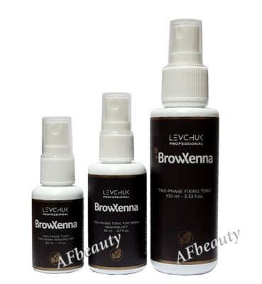 BrowXenna Flüssigkeiten und Zubehör für Biotattoo von Levchuk Henna