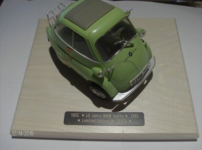 BMW ISETTA 250 1955 *40 jAHRE BMW ISETTA*1995*LIMITED EDITION NR: 0574 ...