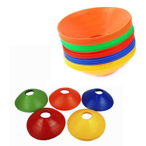 60 Pack Fitness Exercise Sports Training Discs Markers Cones Soccer Rugby - Picture 3 of 5