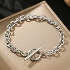 <!--F#f_0-->New Stainless Steel Bracelets Minimalist Design OT Buckle Chain Non-Fading High-<!--F/-->