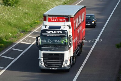 LKW Foto 12x8 - Volvo FH - Taylor's - DN65 YPH