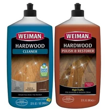 Weiman Hardwood Floor Polish Restorer 1 Fl Oz Scratch Resistant Shine Cleaner