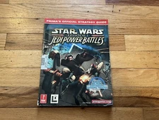 Star Wars Episode 1 Jedi Power Battles - Prima Official Strategy Guide W/Poster