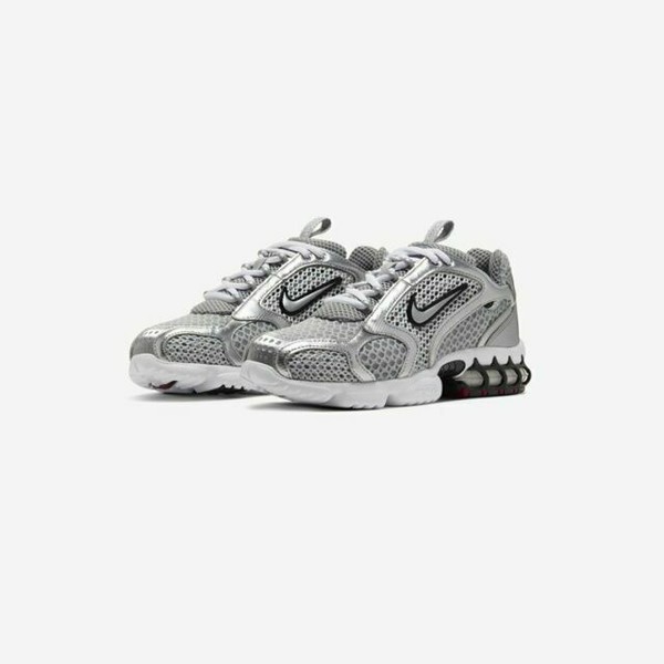 nike air zoom spiridon cage 2 metallic silver