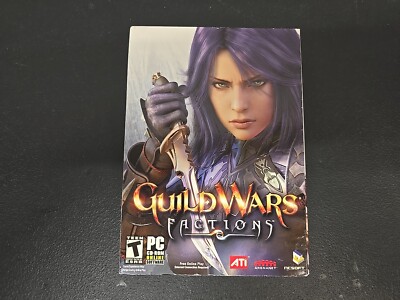 Guild Wars: Factions (PC, 2006) Both Discs + Manual BN 26