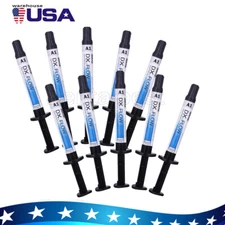 DENTEX Dental Flowable Light Cure Hybrid Composite Resin Medium Flow A1 3g/Kit